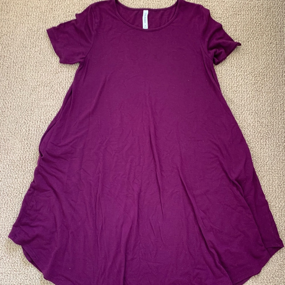 Purple Tshirt dress